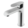 Смеситель для умывальника Hansberge OPERA H1033C - WHITE/CHROME
