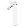 Смеситель для умывальника Hansberge CUBITO H2077W - WHITE/CHROME