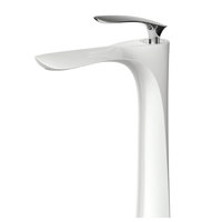 Смеситель для раковины Groсenberg GB3001WC Белый хром 